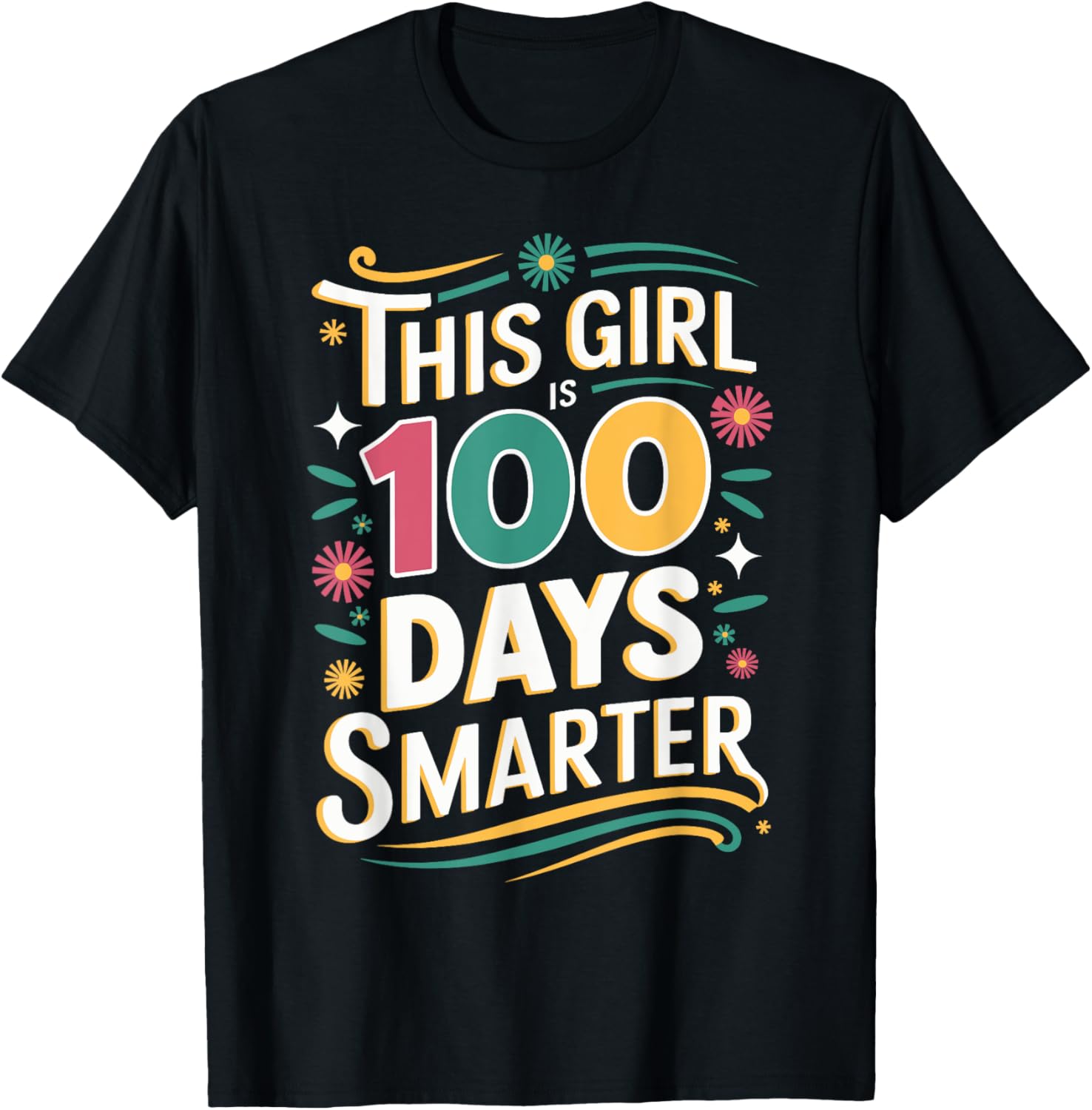 This Girl Is 100 Days Smarter 100th Day of School