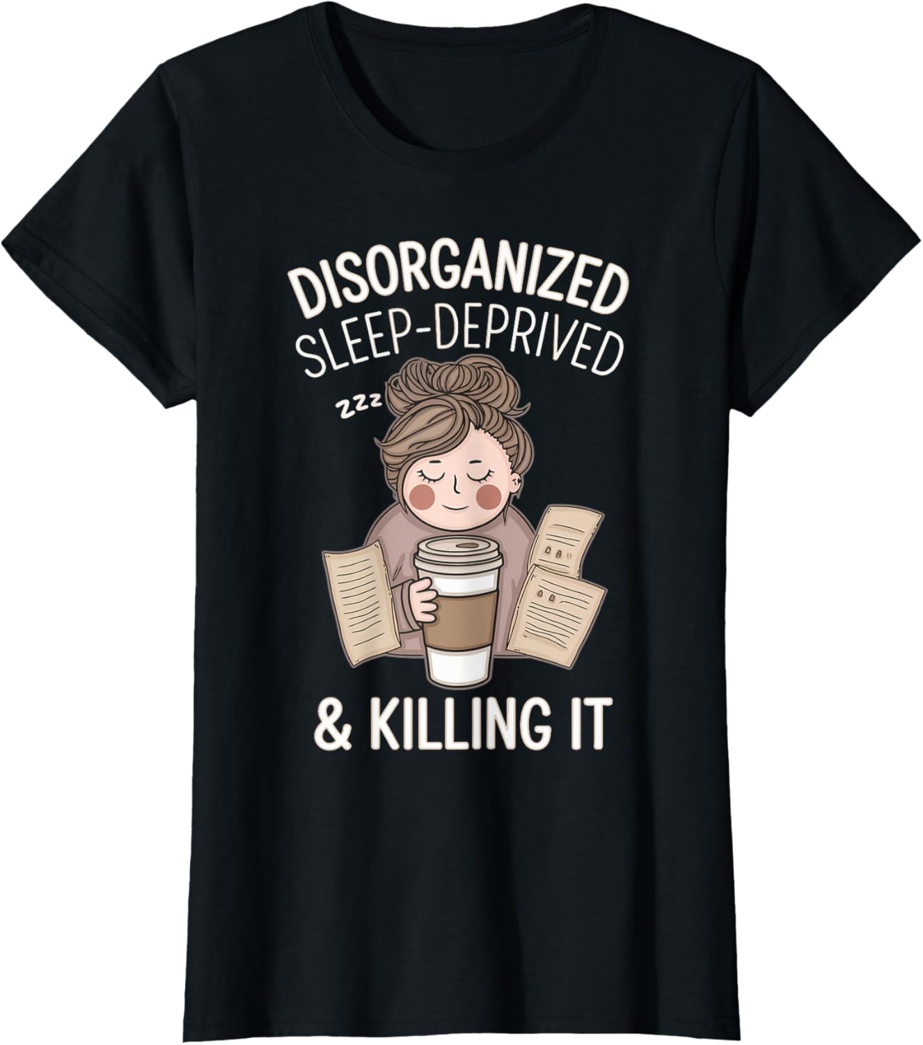 Mom Disorganized Sleep Deprived Funny