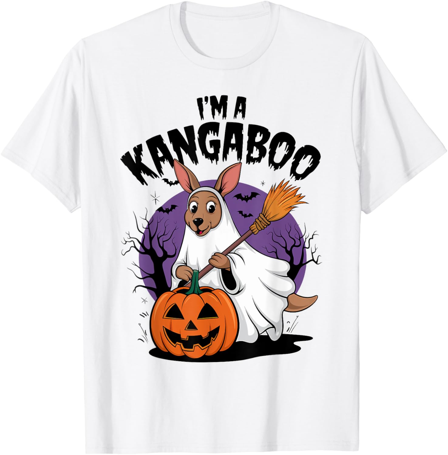 Kangaroo Halloween Boo