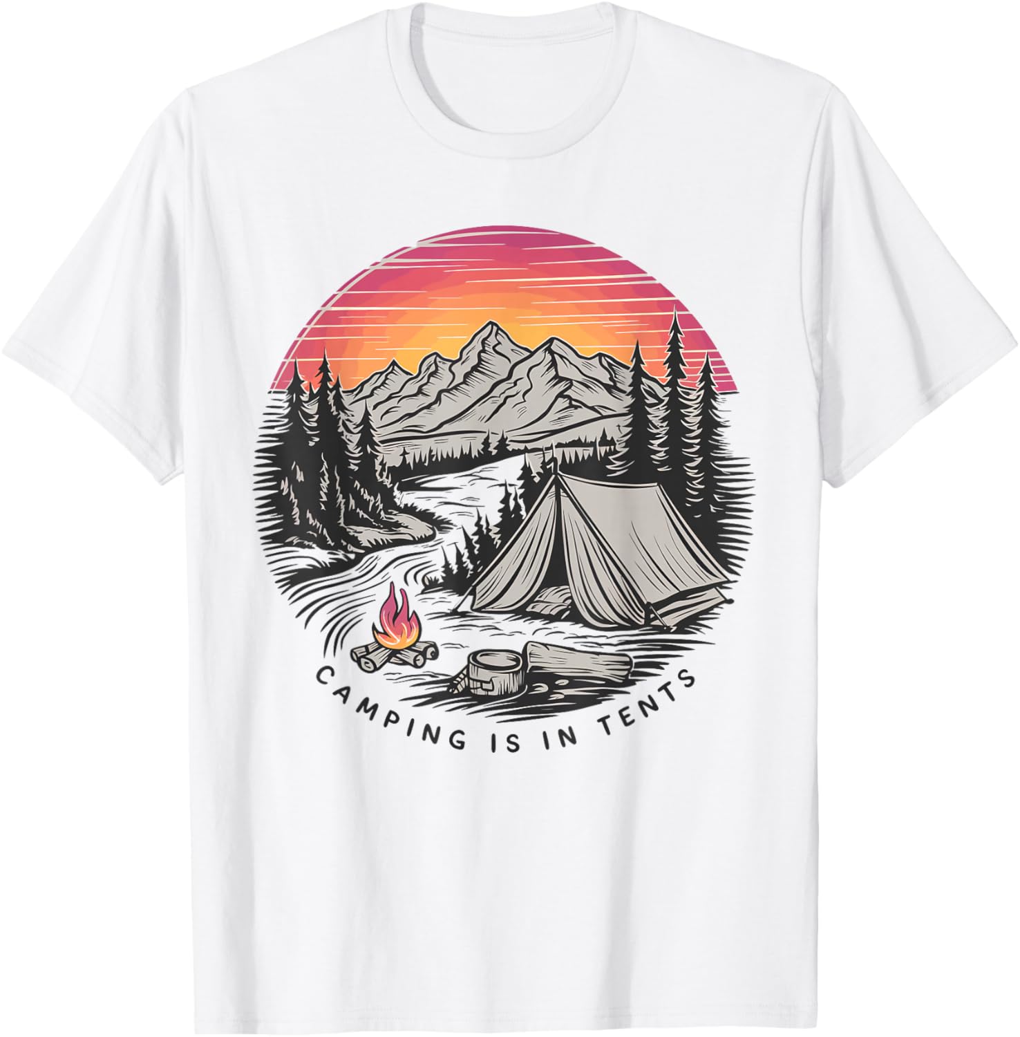 Camping is in Tents