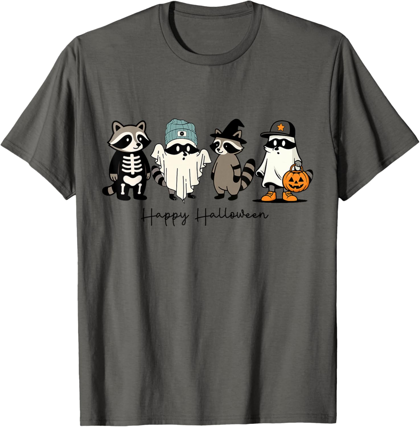 Halloween Racoons