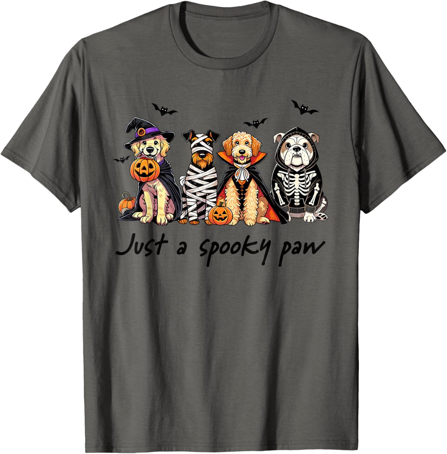 Halloween Dogs Just a Spooky Paw