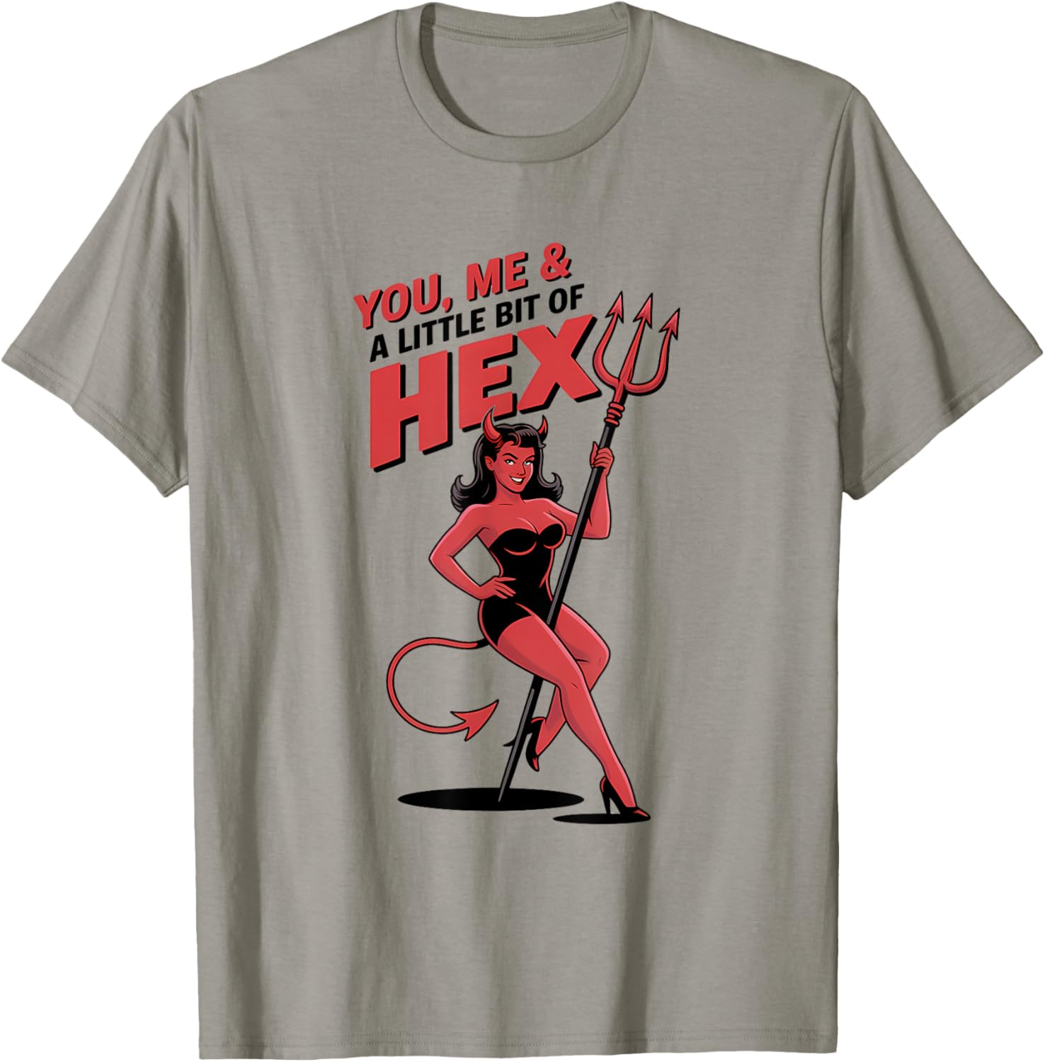 Halloween Pinup Girl You Me & a Little Bit of Hex