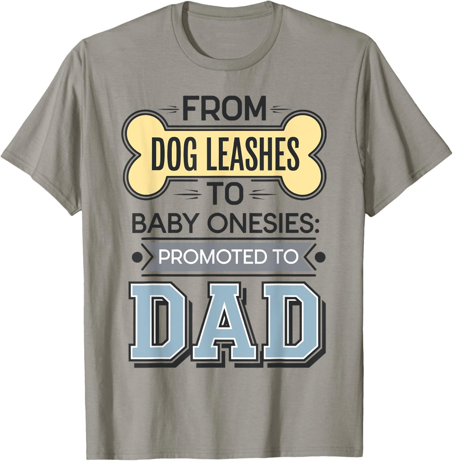 From Dog Leashes To Baby Onesie Promoted To Dad