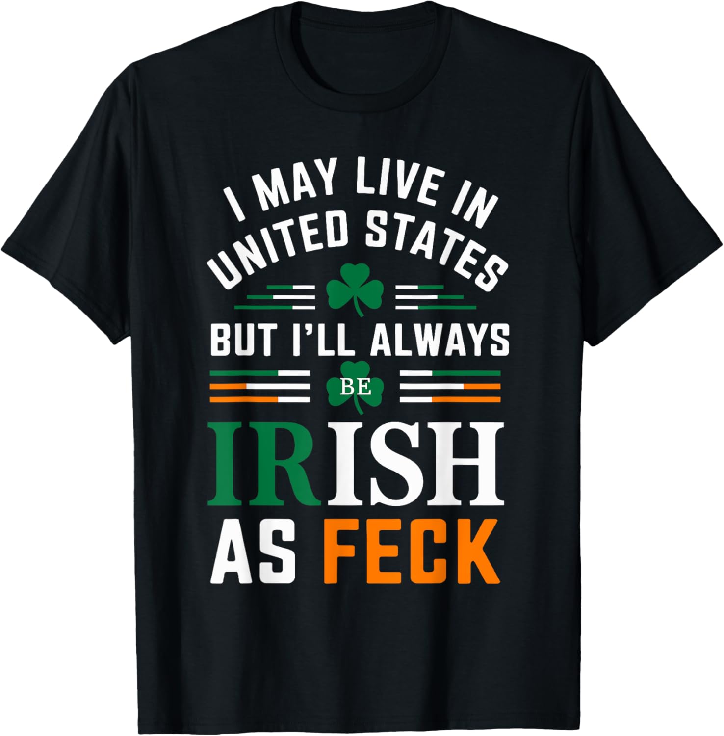 I May Live In The US But I'm Irish As Feck St. Patrick's Day