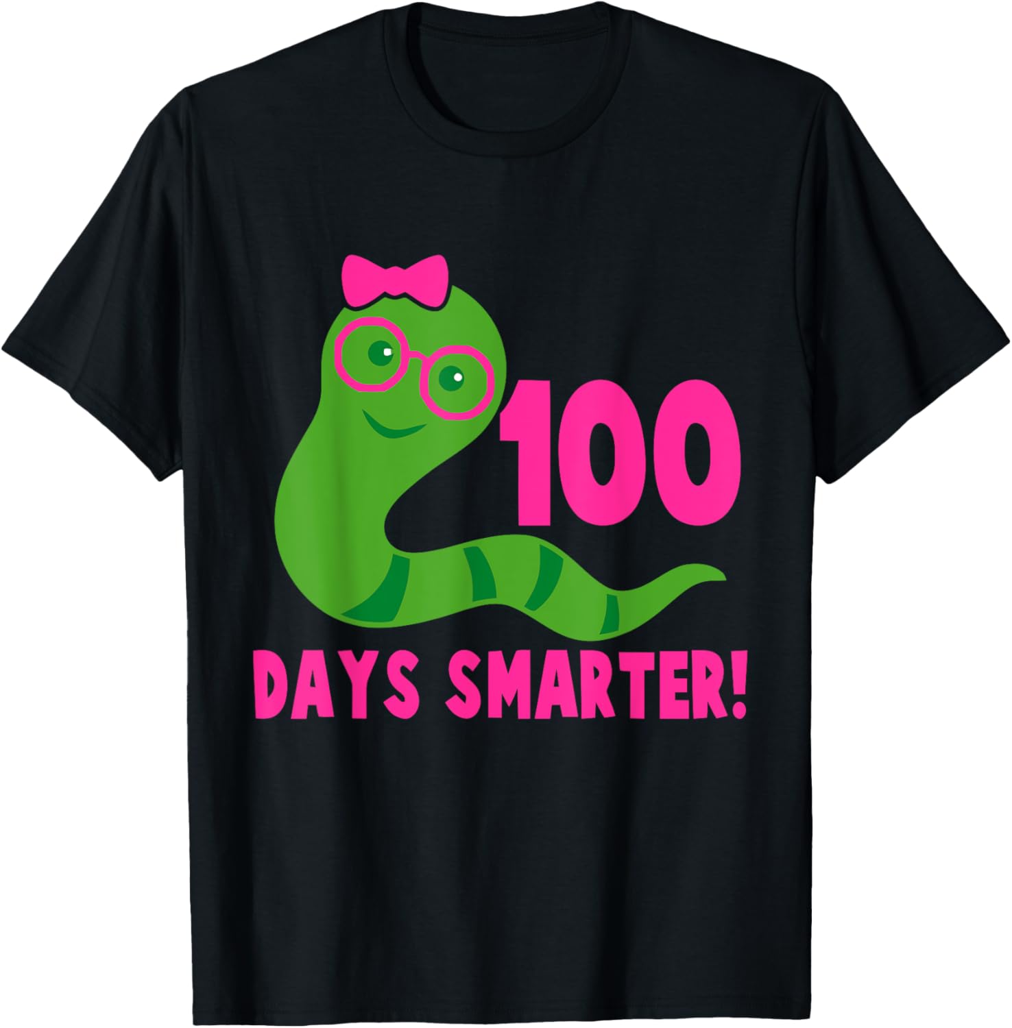 100 Days Smarter Girl Shirt 100th Day of School Celebration