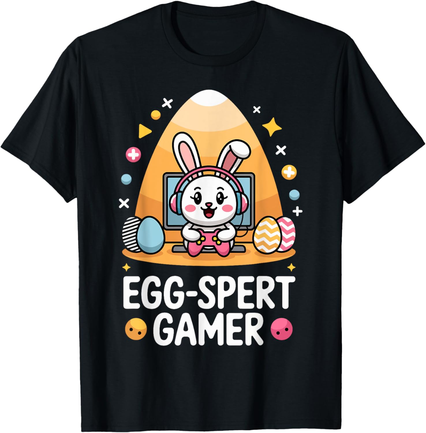Egg-spert Gamer Easter Bunny Gaming