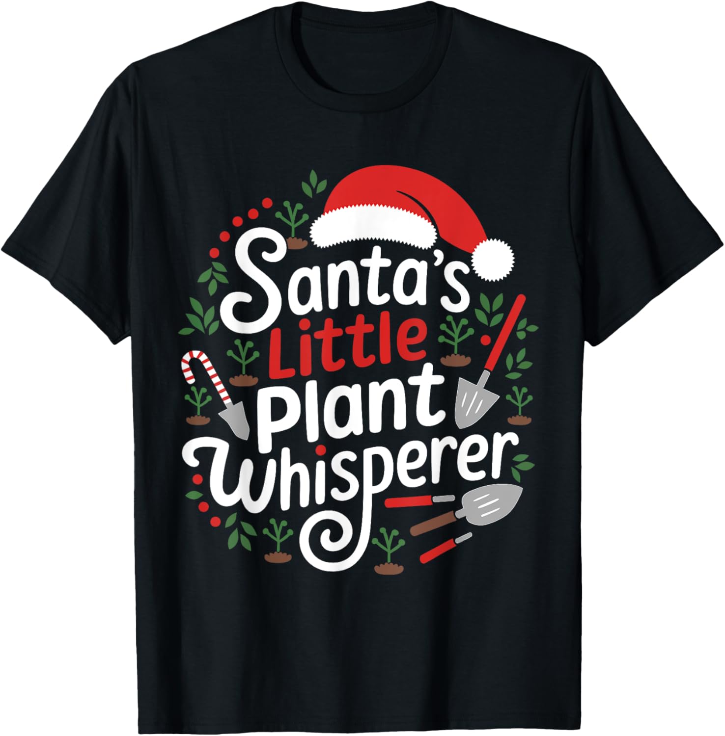 Santa's Little Plant Whisperer Christmas