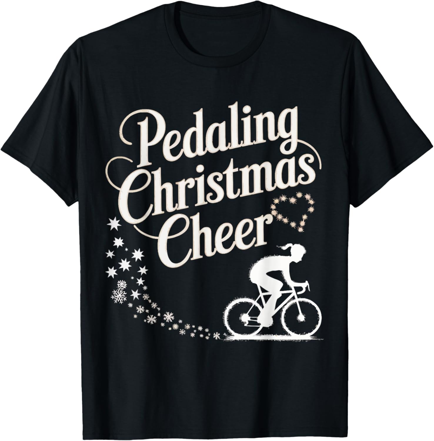 Biking Pedaling Christmas Cheer Cycling