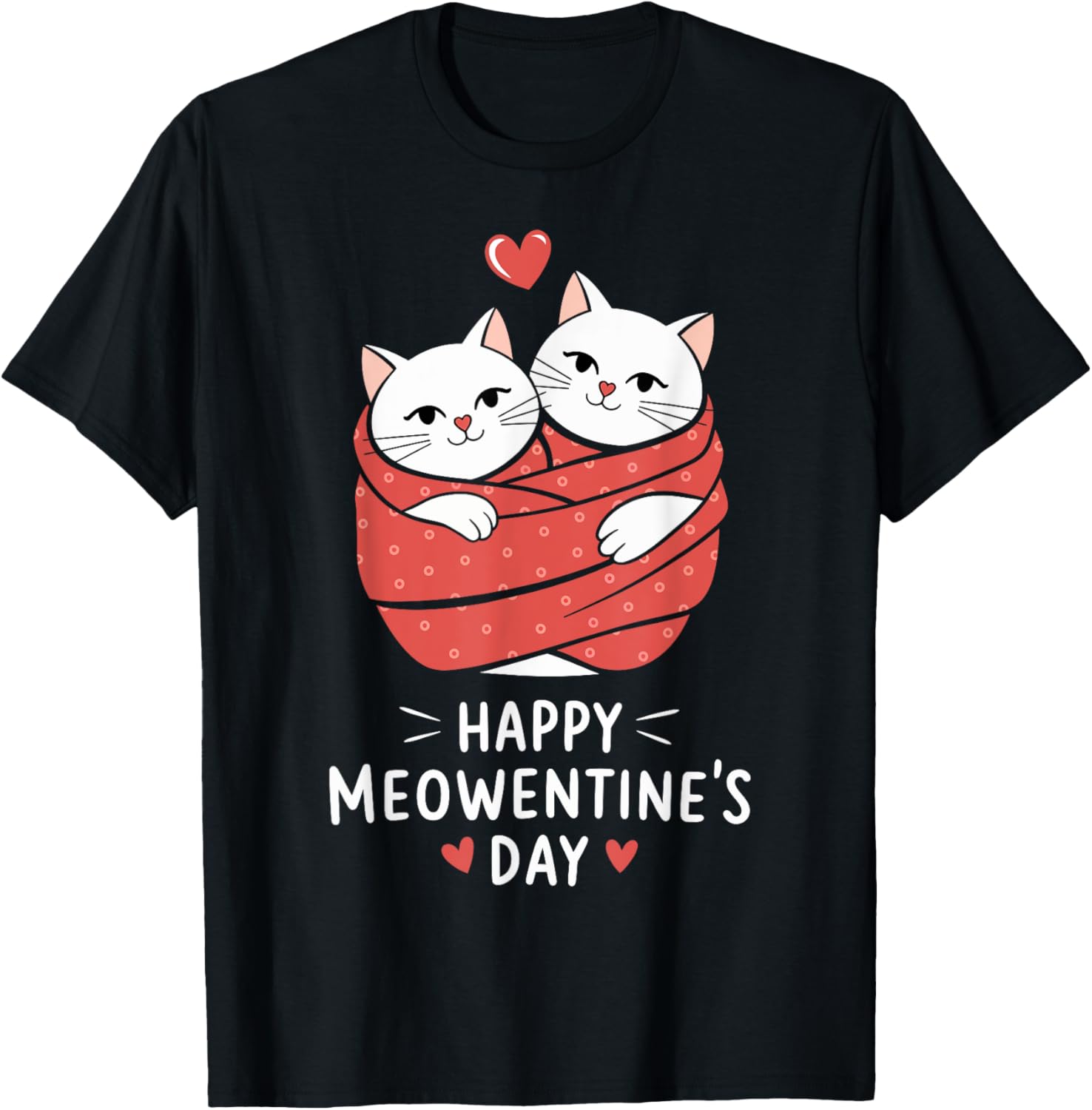 Valentine's Day Cats Happy Meowentine's Day