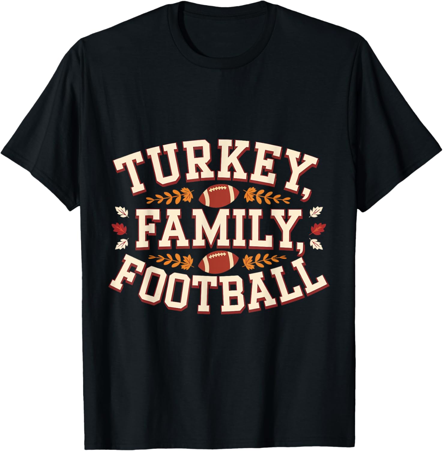 Thanksgiving Turkey Family Football