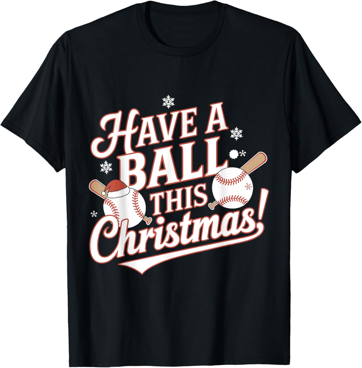 Have a Ball This Christmas Baseball