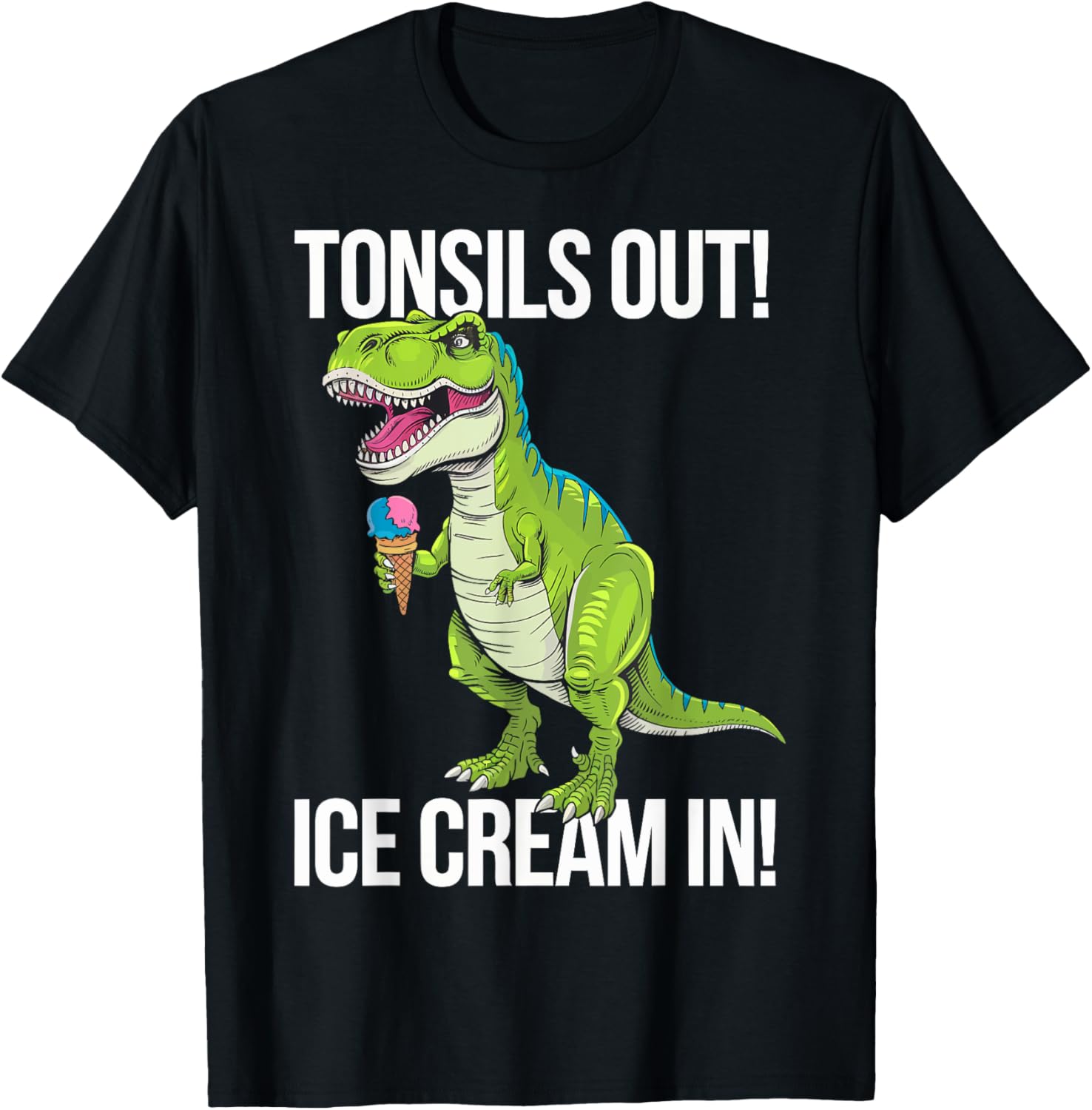 Tonsils Out Ice Cream In