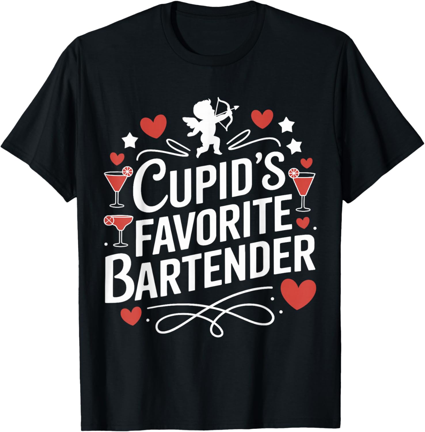 Cupid's Favorite Bartender Valentine's Day