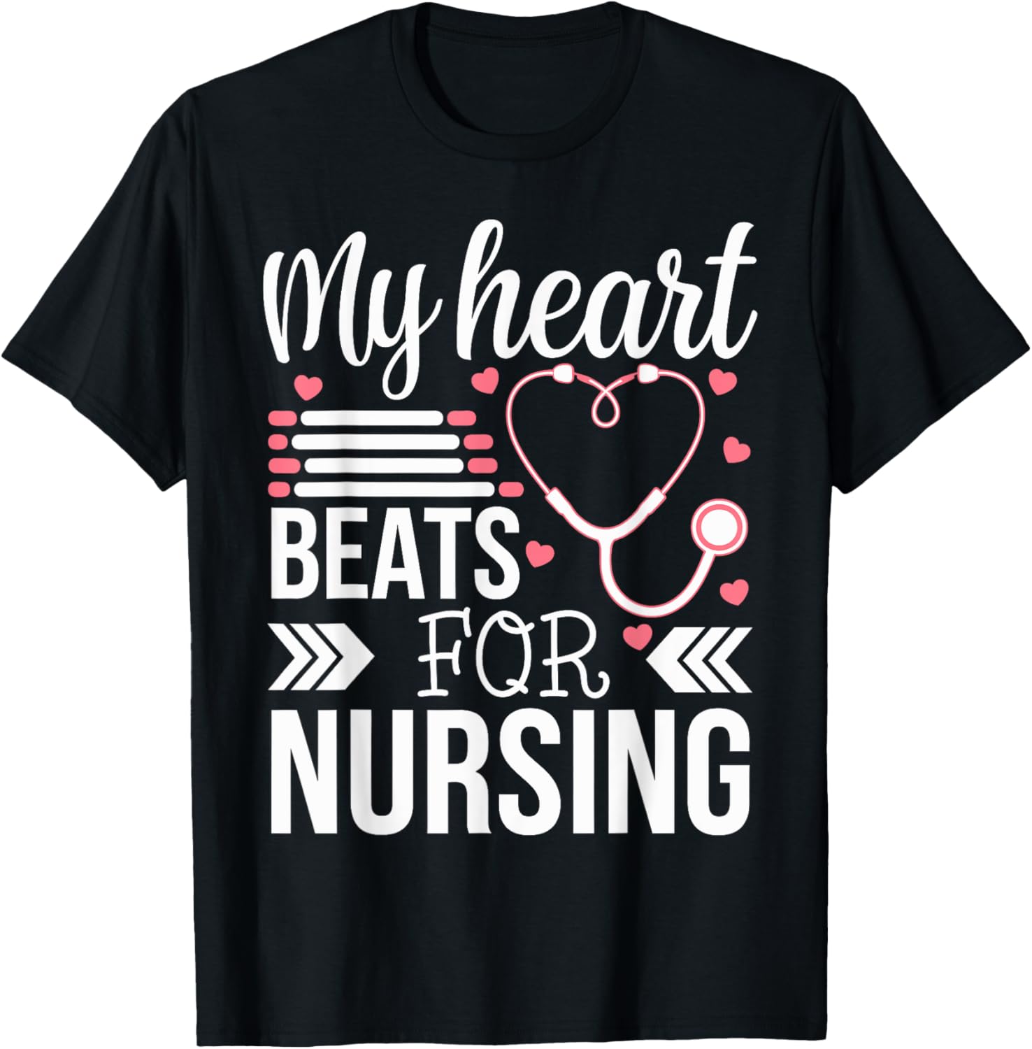 My Heart Beats for Nursing Valentine's Day