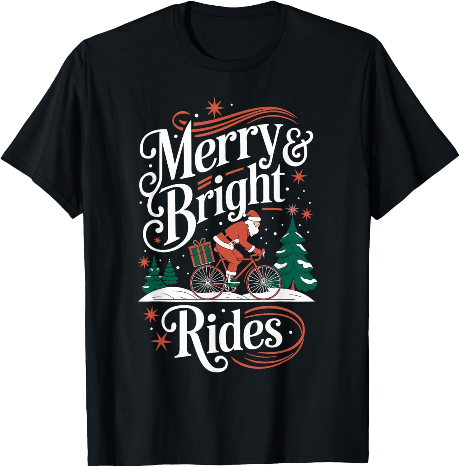 Merry Cycling Bright Bike Rides Christmas