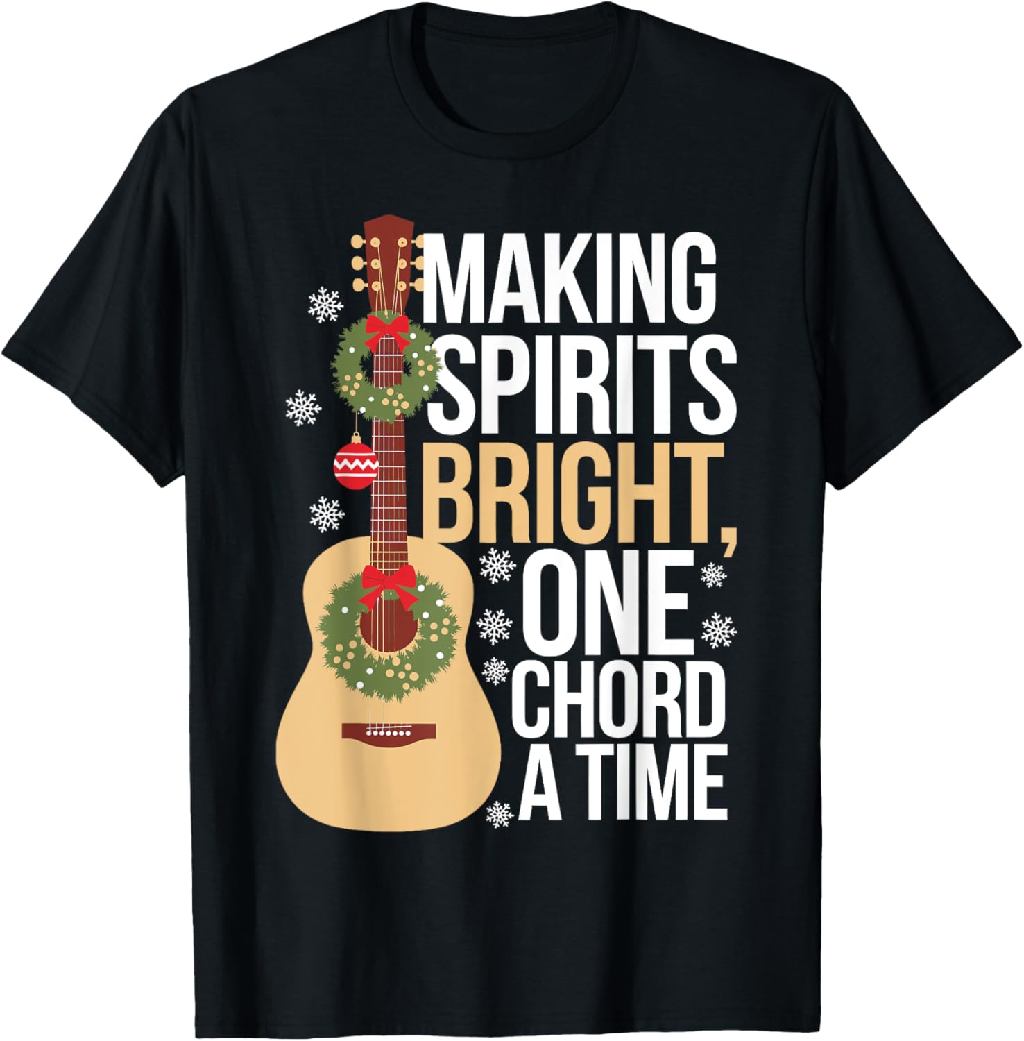 Guitarist Christmas Making Spirits Bright One Chord a Time