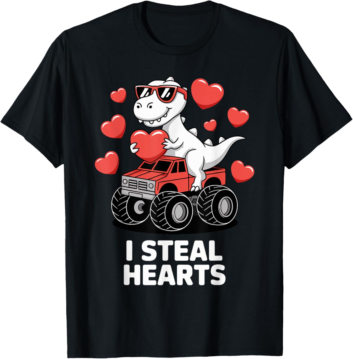 Valentine's Day Dino I Steal Hearts