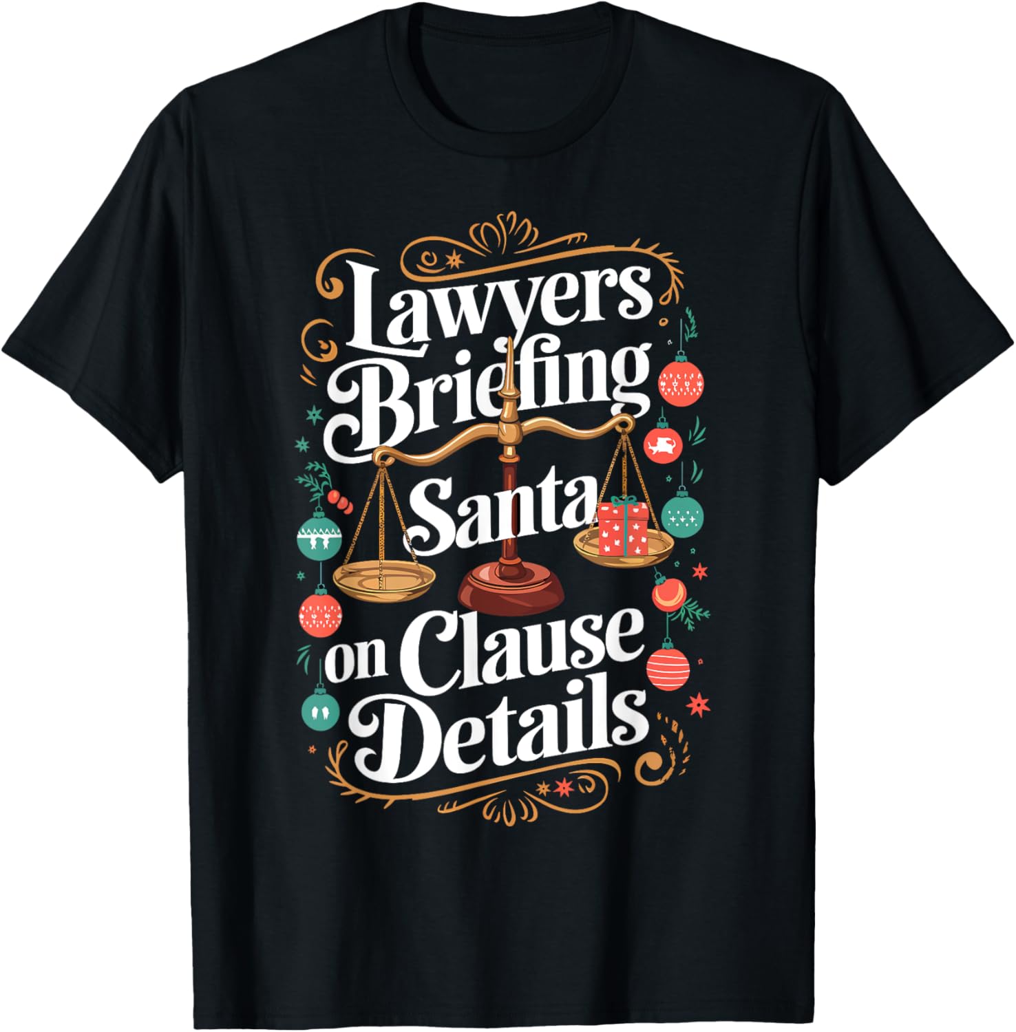 Christmas Lawyers Briefing Santa on Clause Details