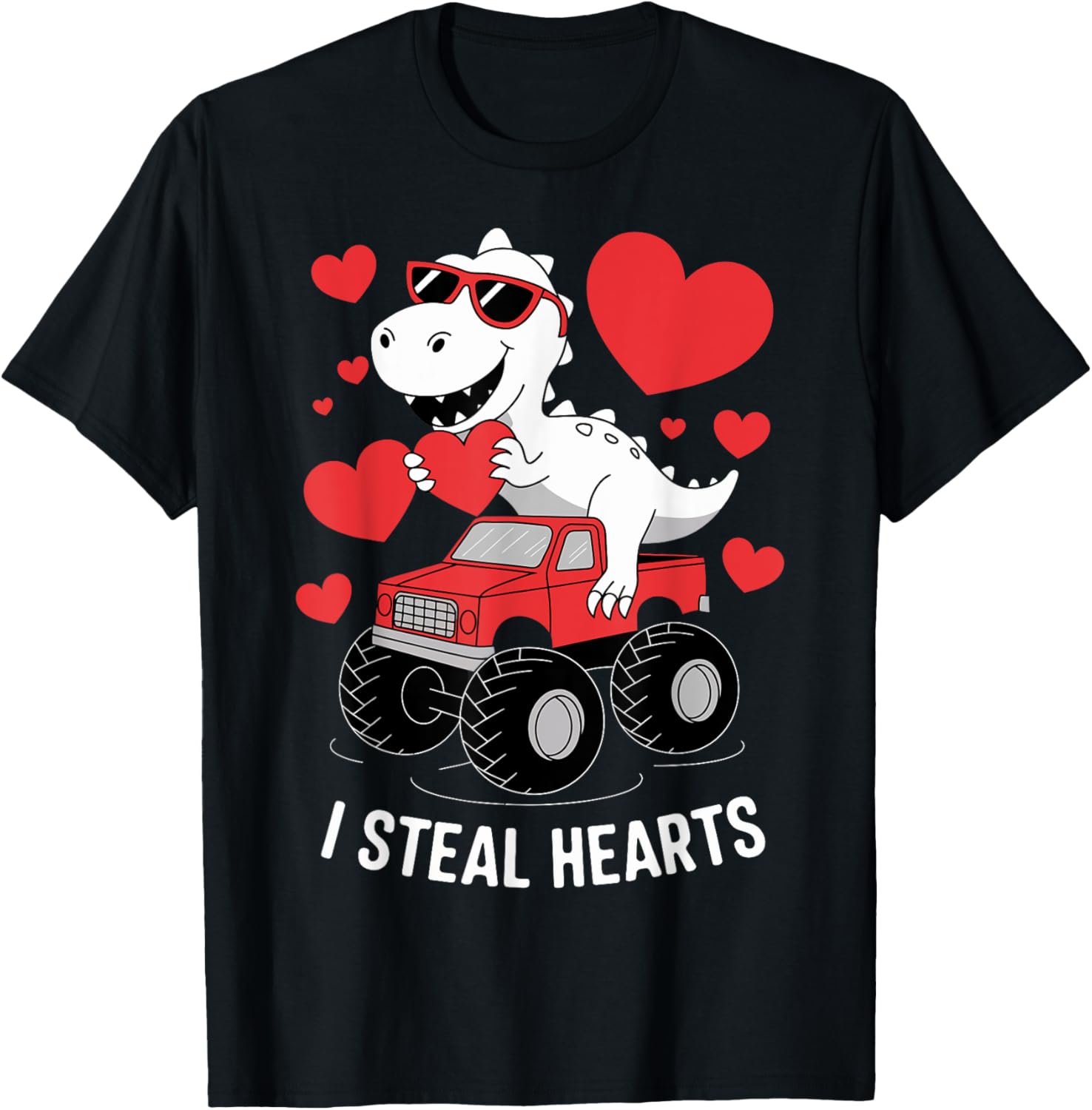 Valentine's Day Dino I Steal Hearts