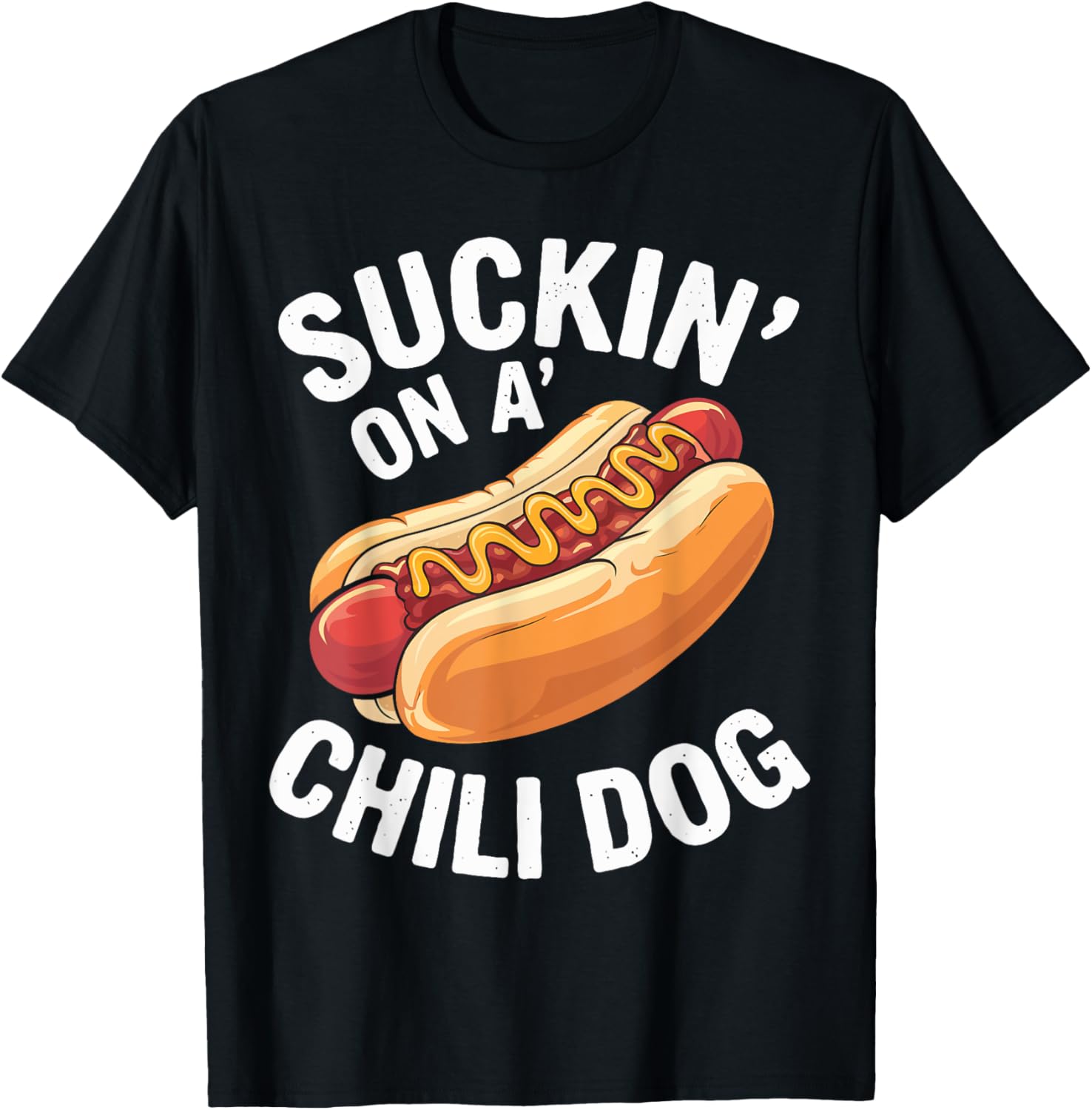 Sucking on a Chili Dog