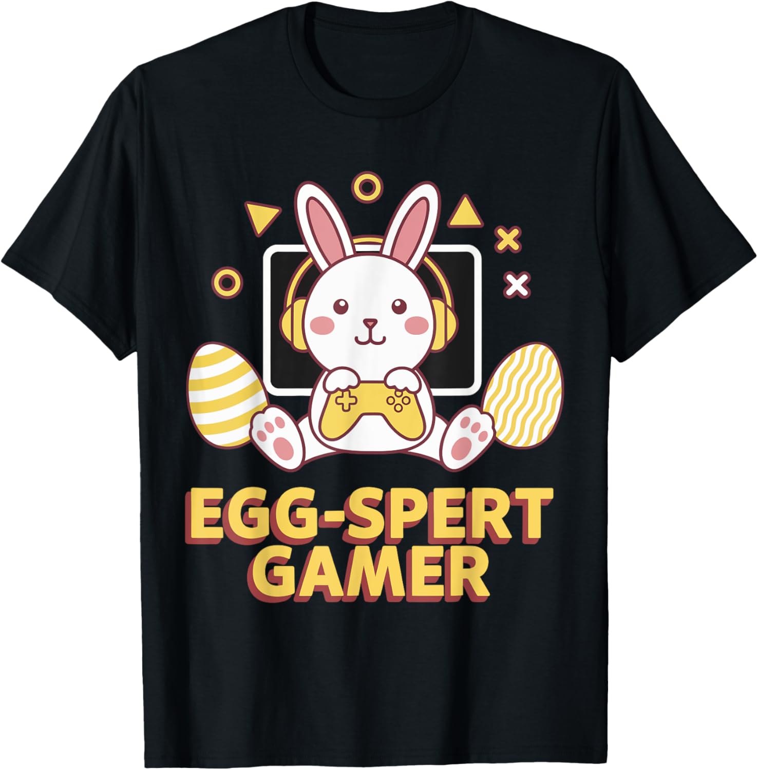 Egg-spert Gamer Easter Bunny Gaming