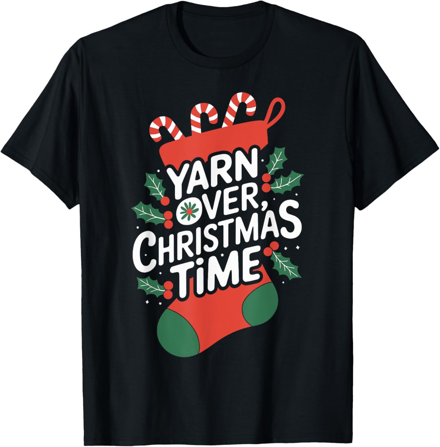 Yarn Over Christmas Time Knitting