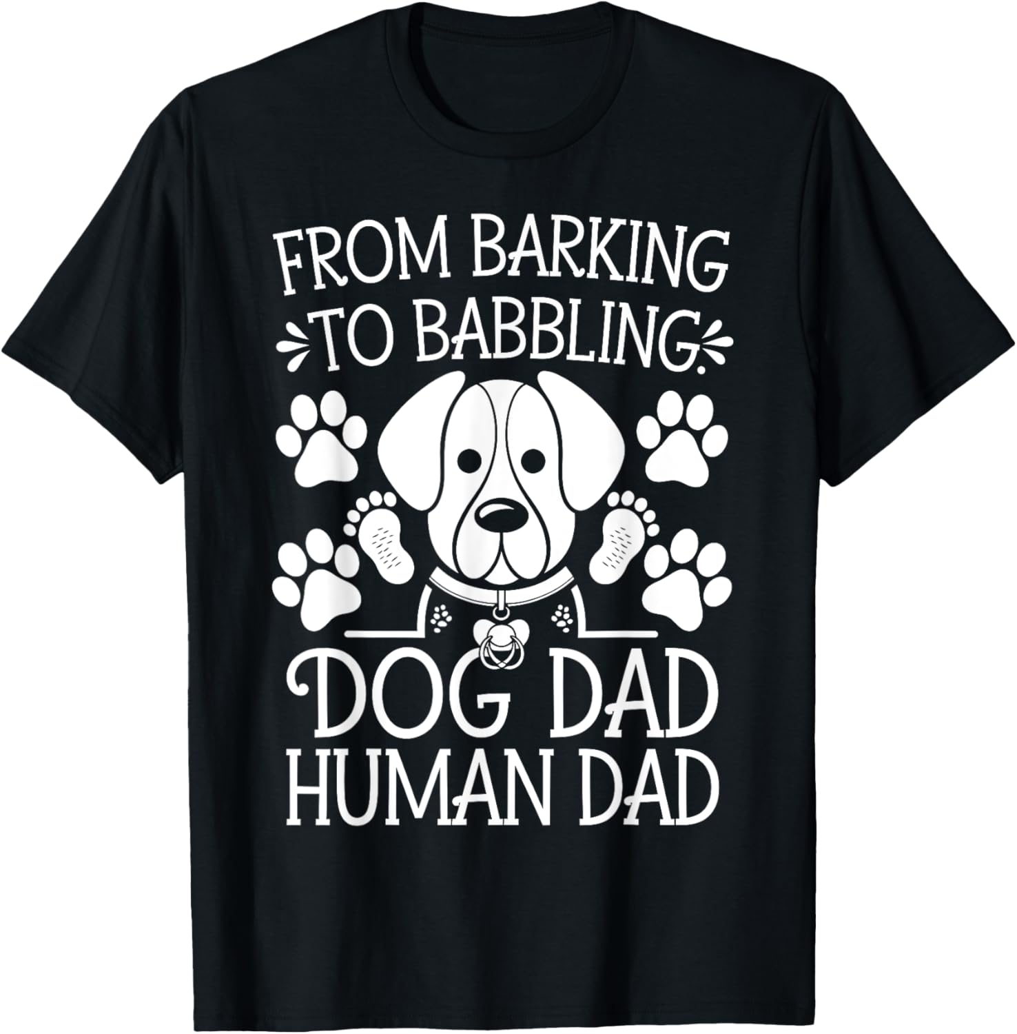 From Barking To Babbling Dog Dad And Human Dad