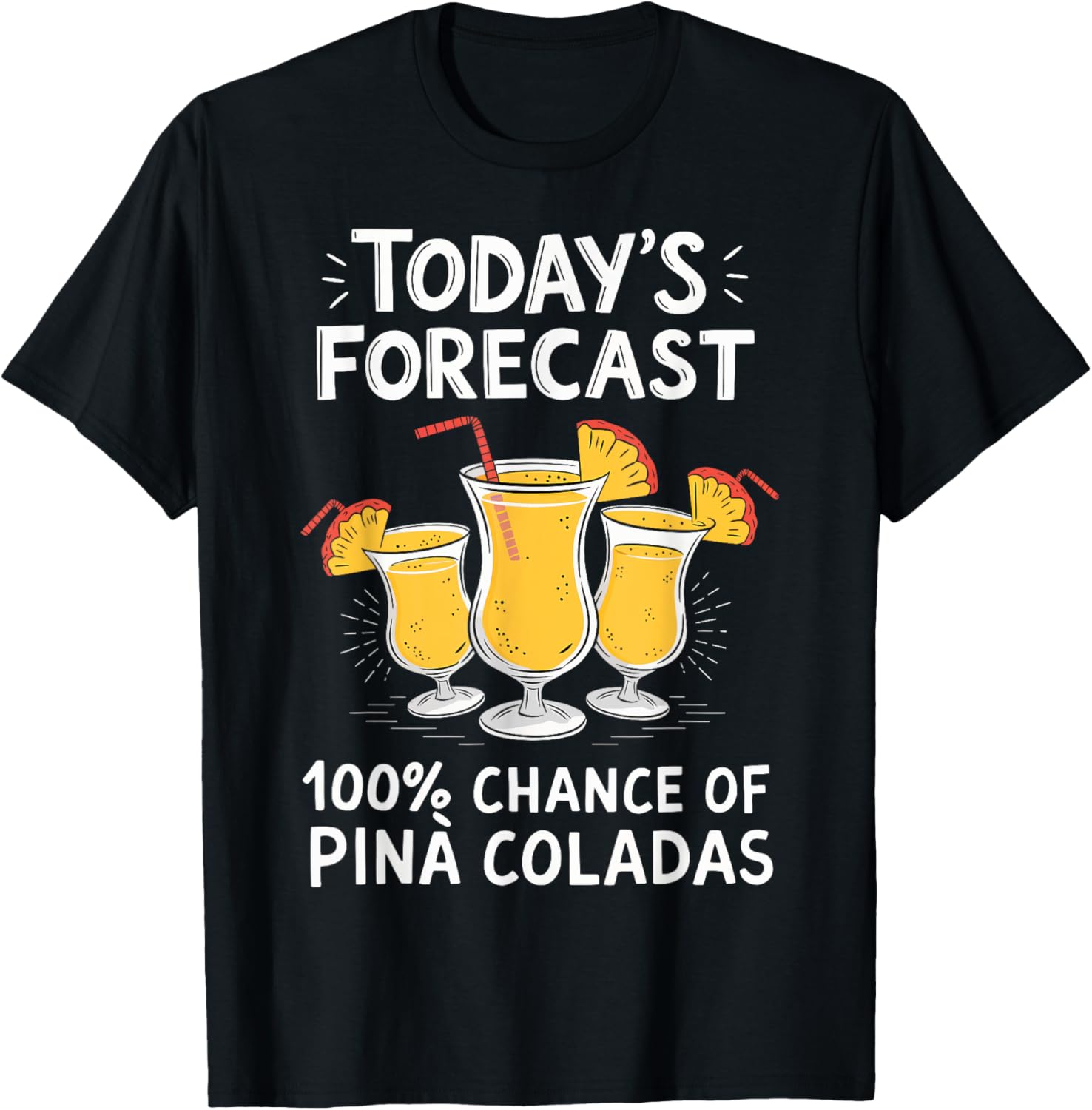 Today's Forecast 100% Chance of Pina Coladas