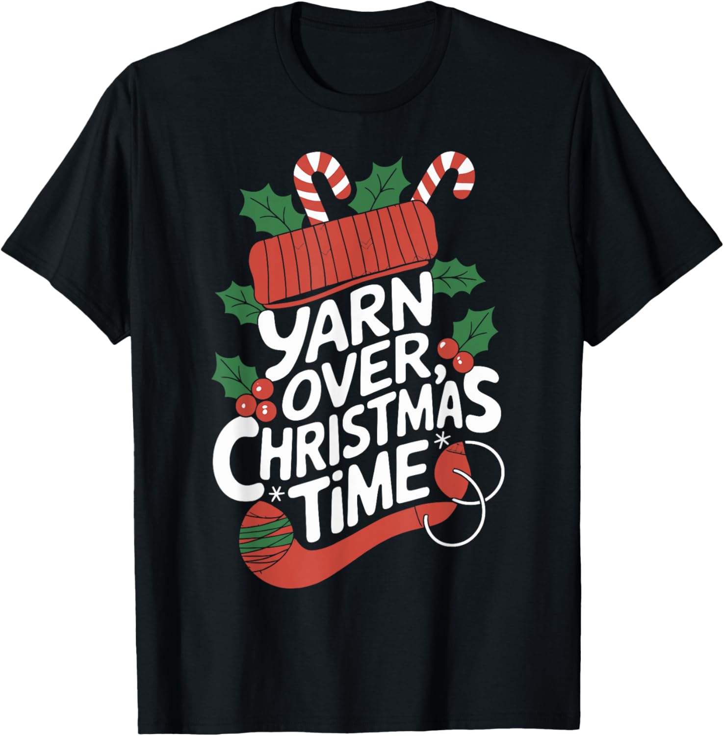Yarn Over Christmas Time Knitting