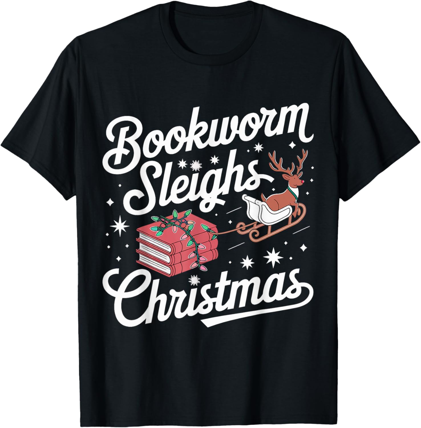Bookworm Sleighs Christmas