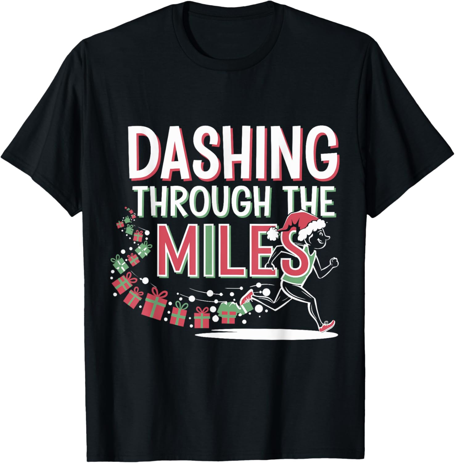 Running Christmas Dashing Through The Miles
