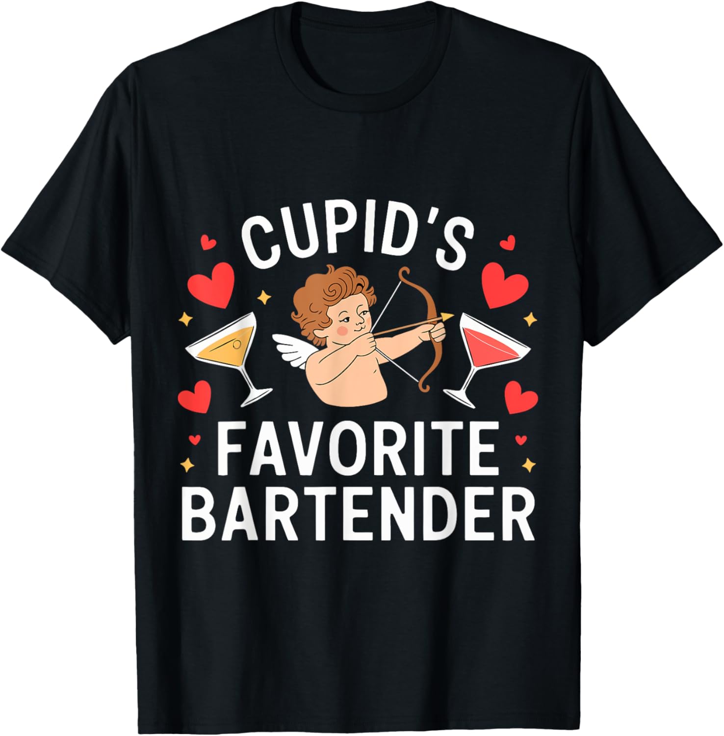 Cupid's Favorite Bartender Valentine's Day