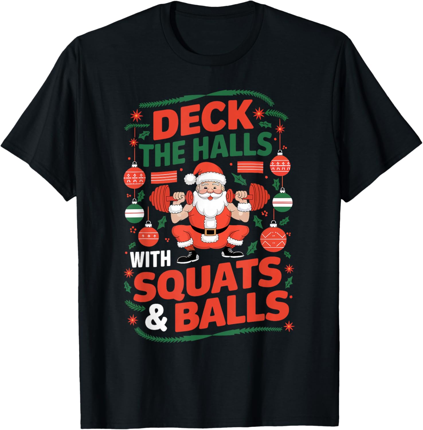 Deck The Halls With Squats & Balls Christmas Gym