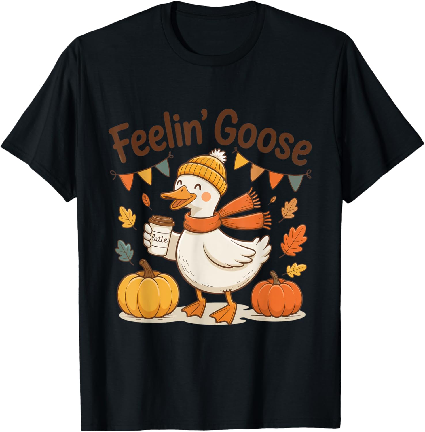Feelin Goose Autumn Pumpkin