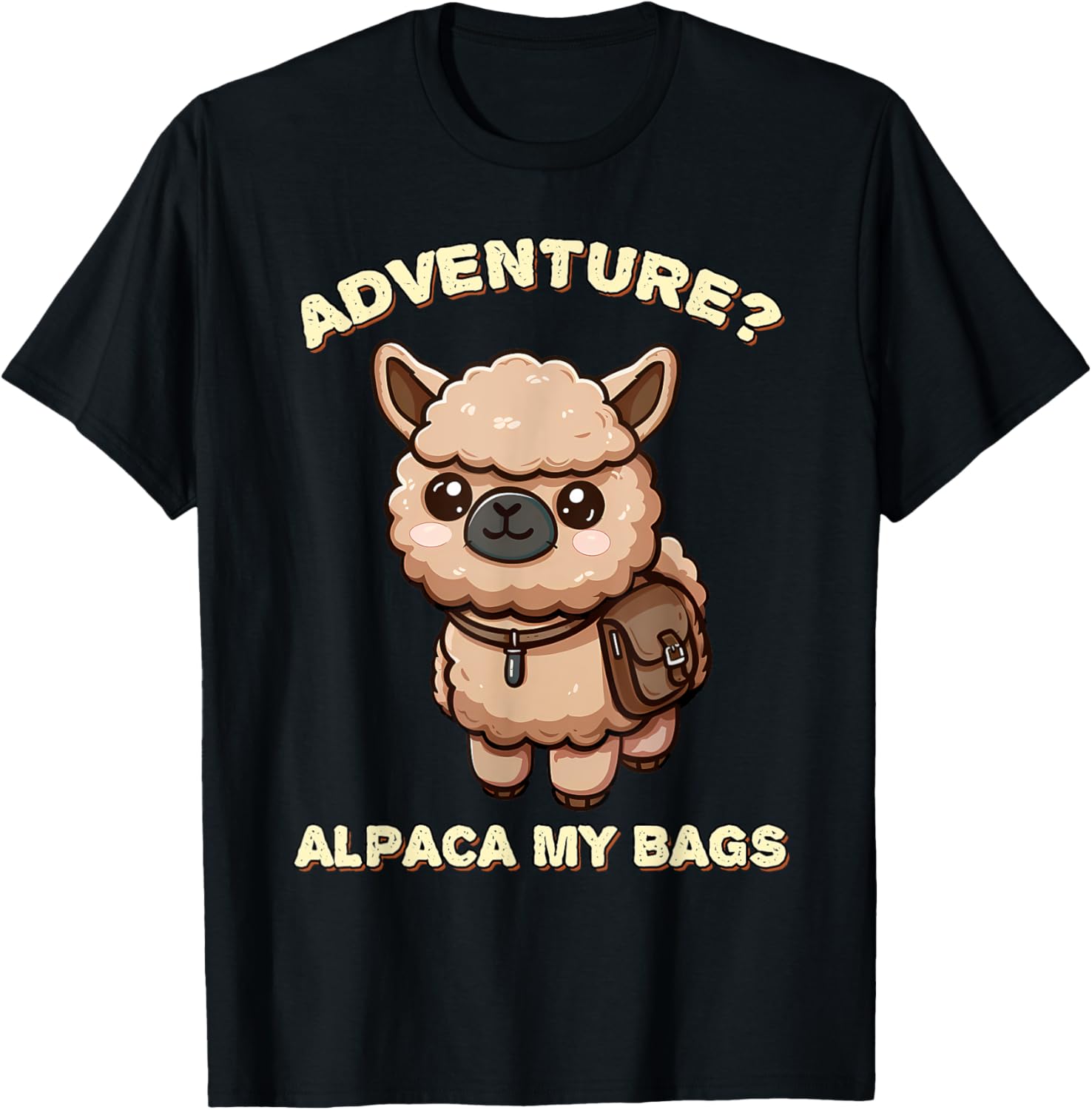 Adventure Alpaca My Bags Funny Pun Joke