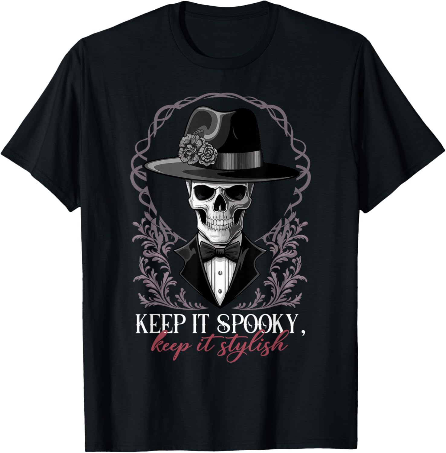Halloween Keep It Spooky Keep It Stylish Skeleton