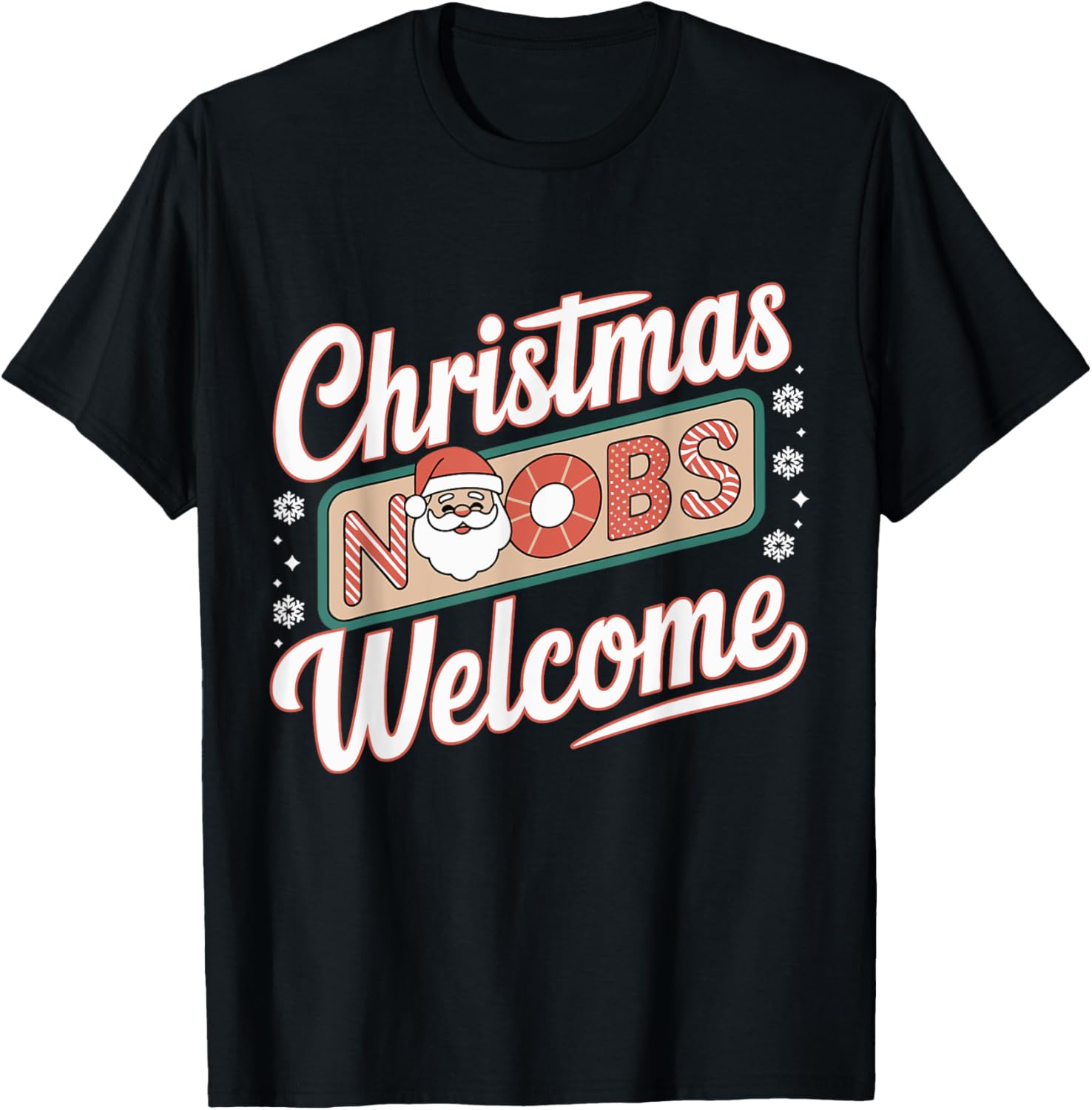 Gamer Christmas Noobs Welcome