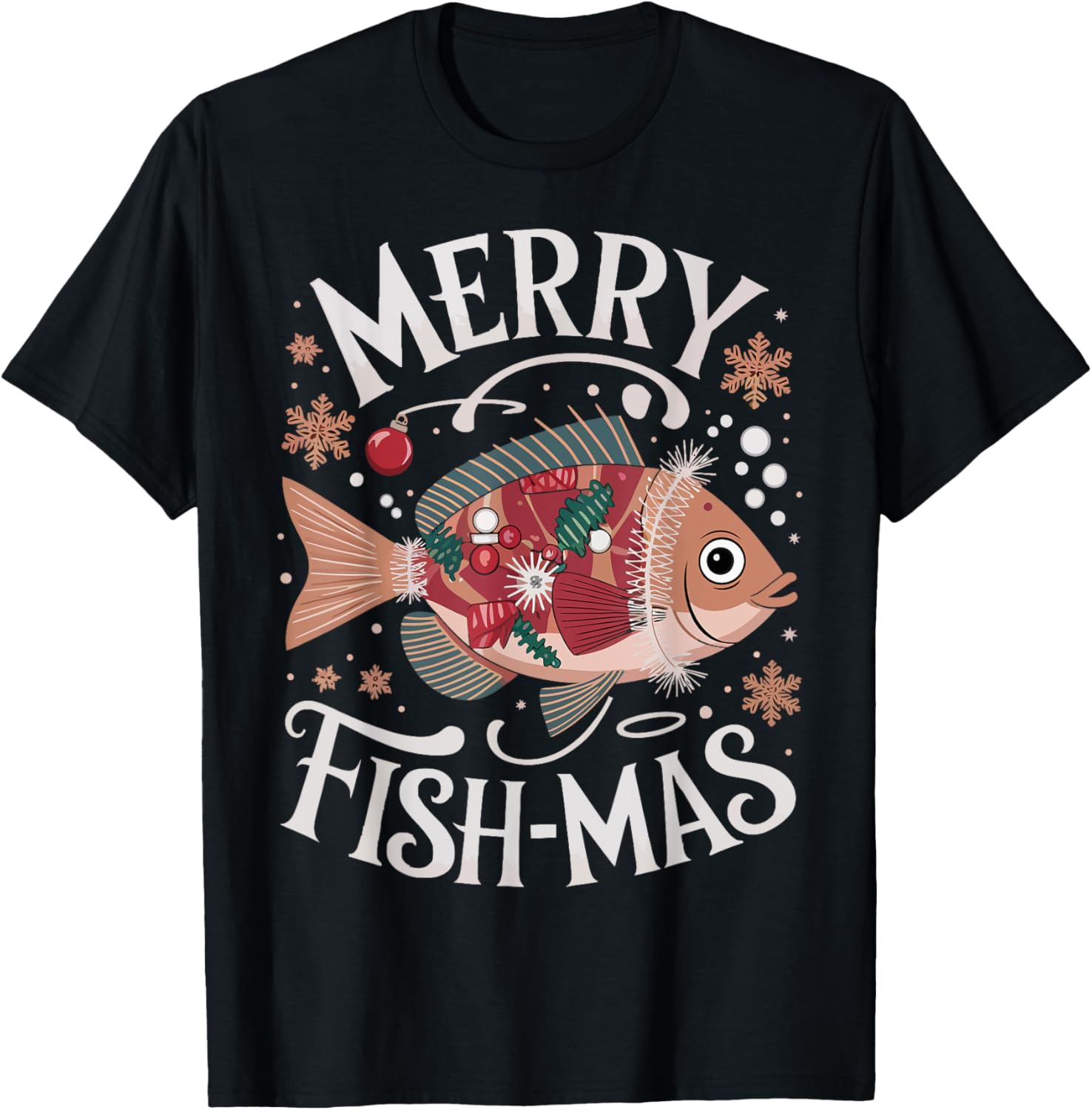 Merry Fishmas Christmas Fishing