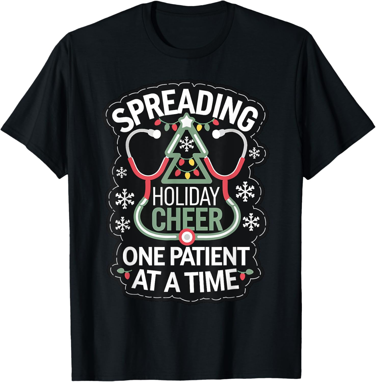 Doctor Spreading Holiday Cheer One Patient a Time Christmas