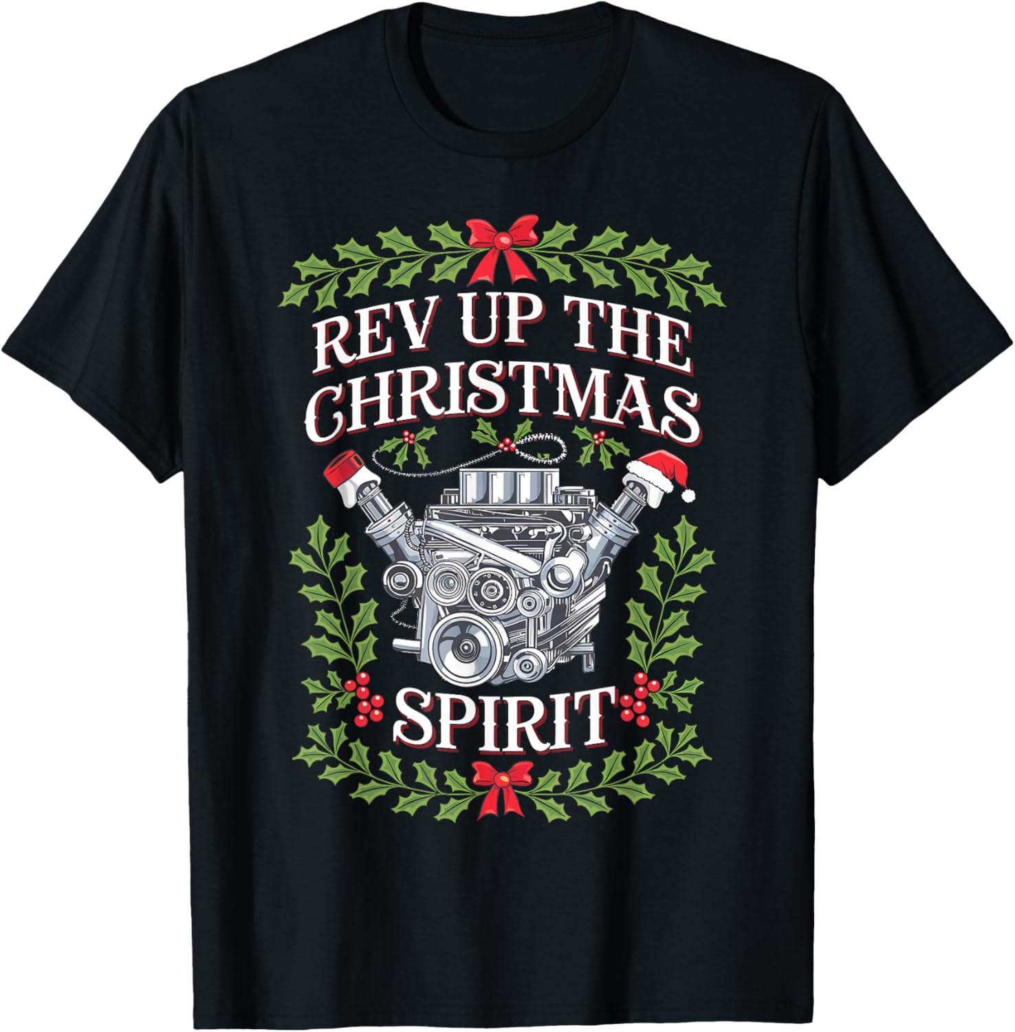 Car Mechanic Rev Up The Christmas Spirit