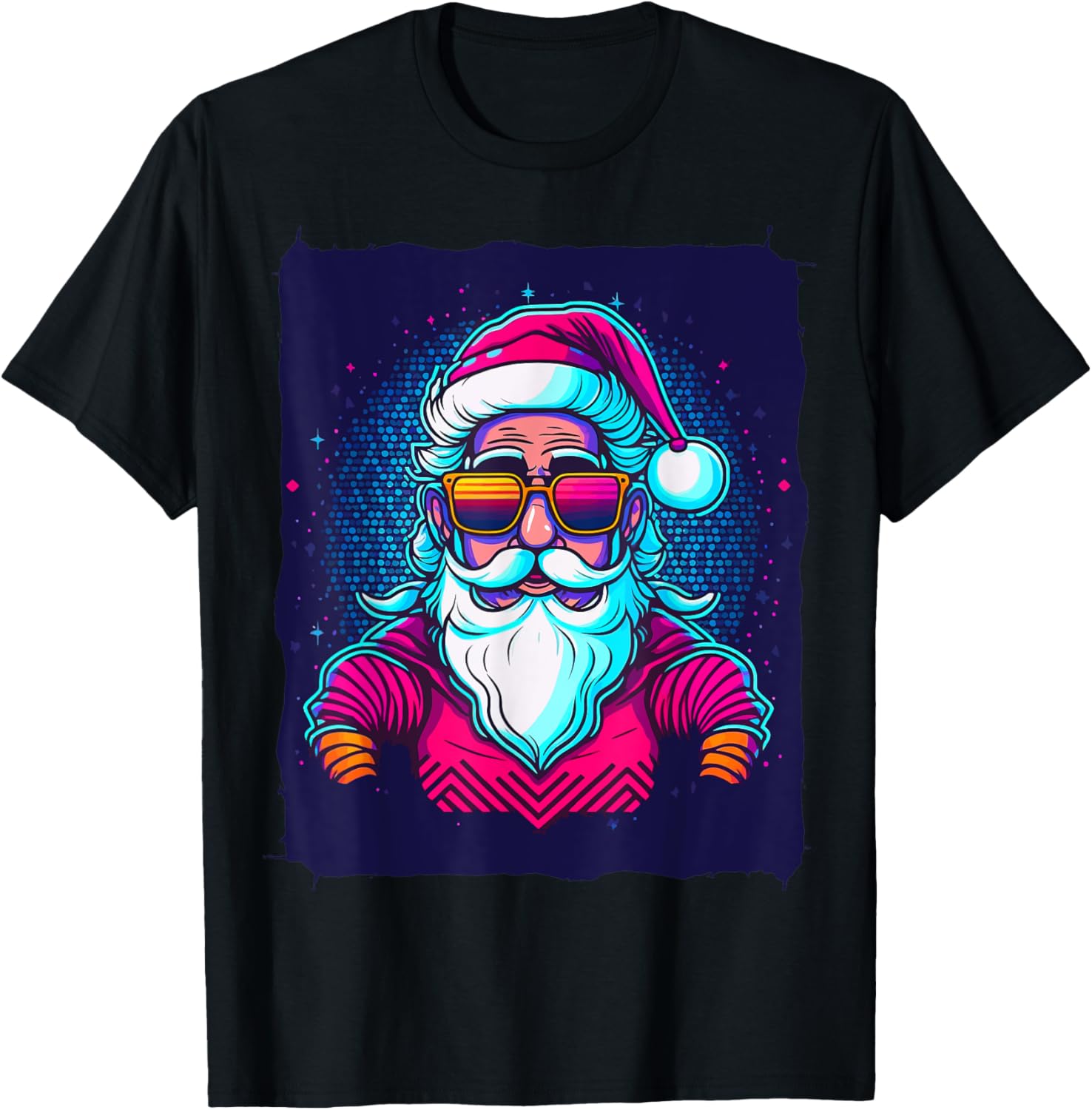 Christmas Santa Claus with Sunglasses