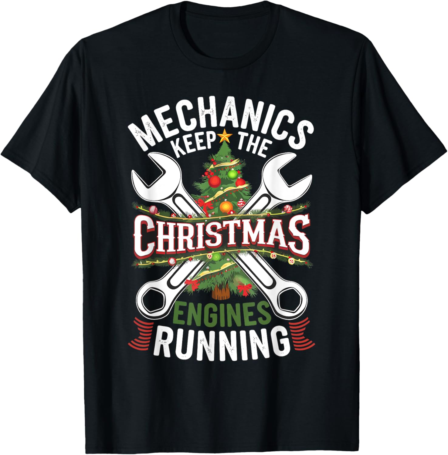 Mechanic's Keep The Christmas Engines Running