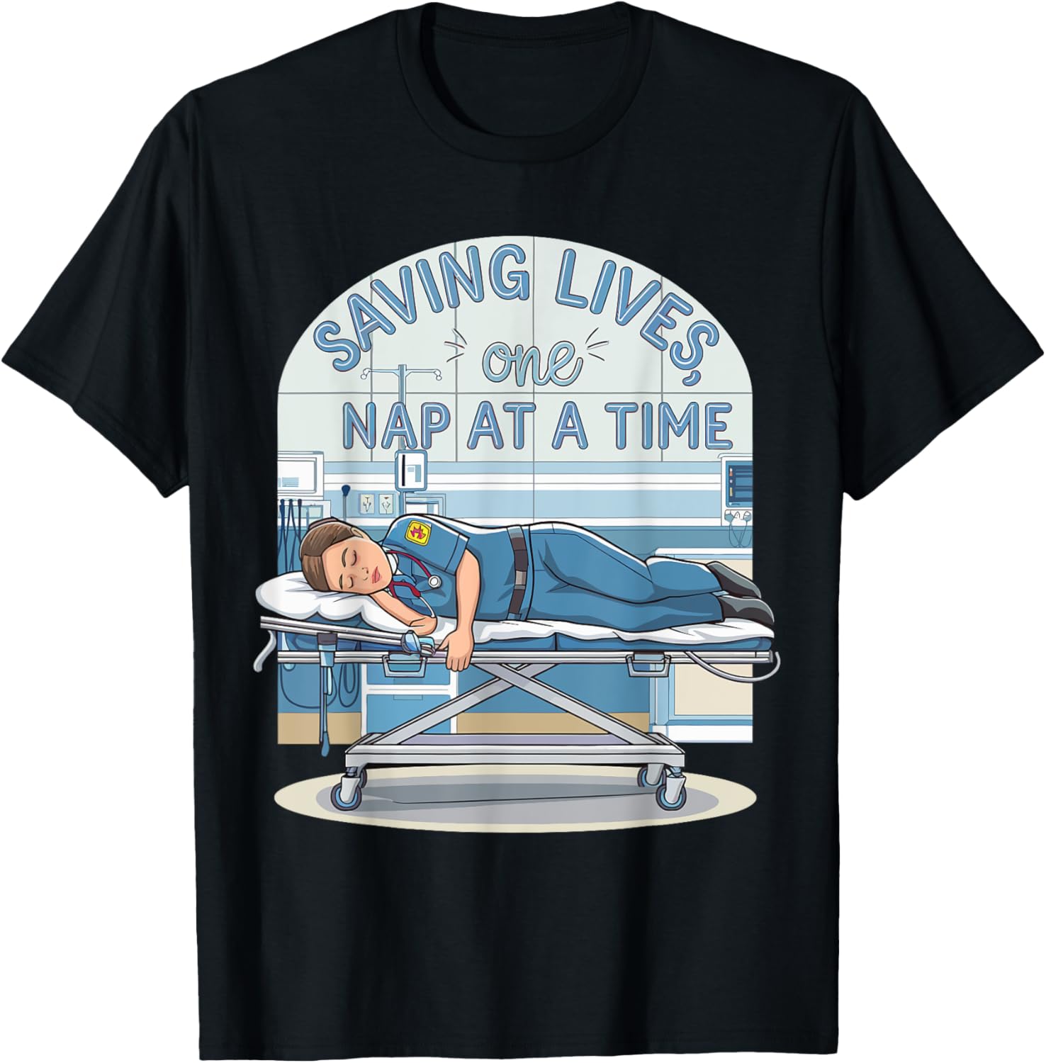 EMT Nurse Saving Lives One Nap At a Time