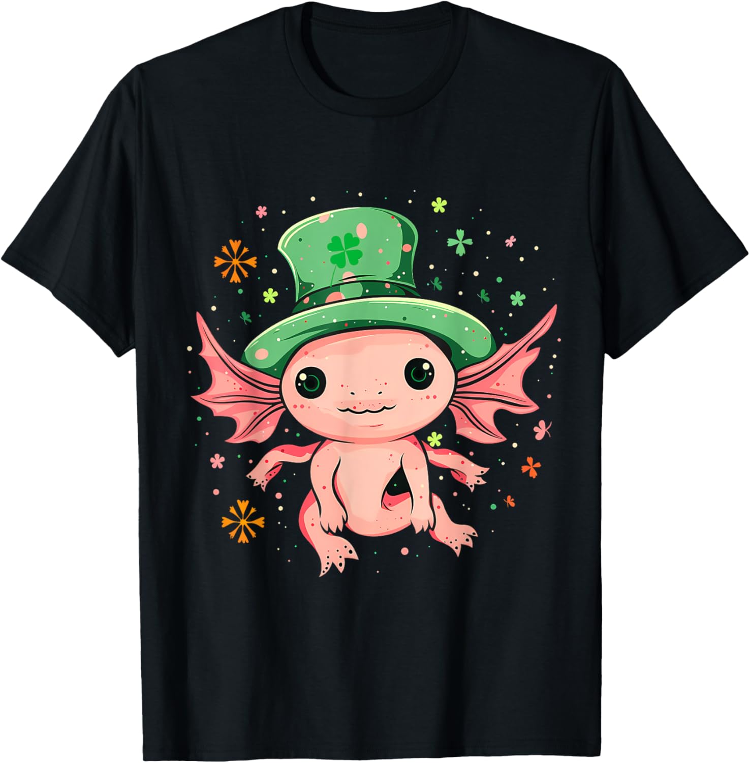 Axolotl Saint Patricks Day