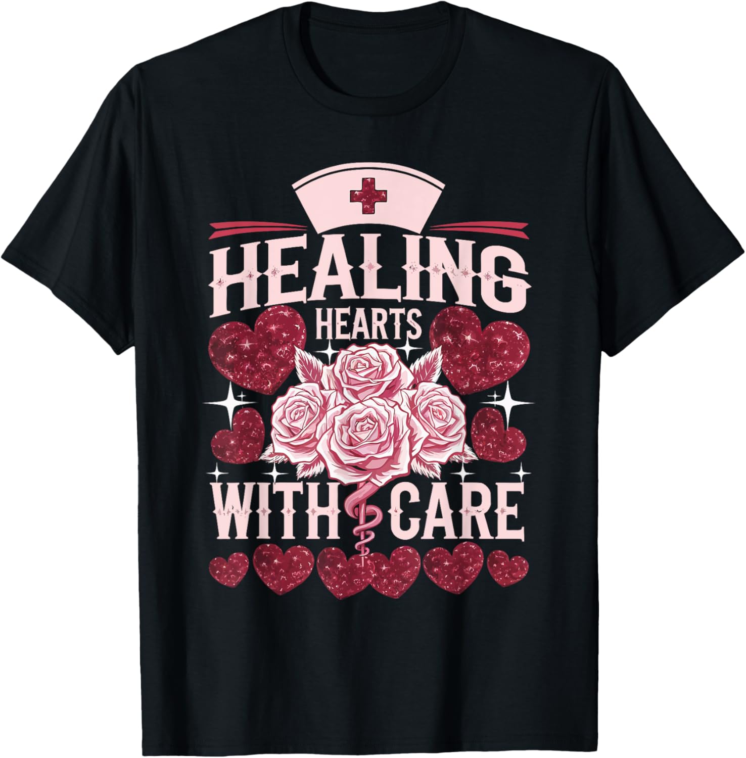 Nurse Valentine's Day Healing Hearts With Care