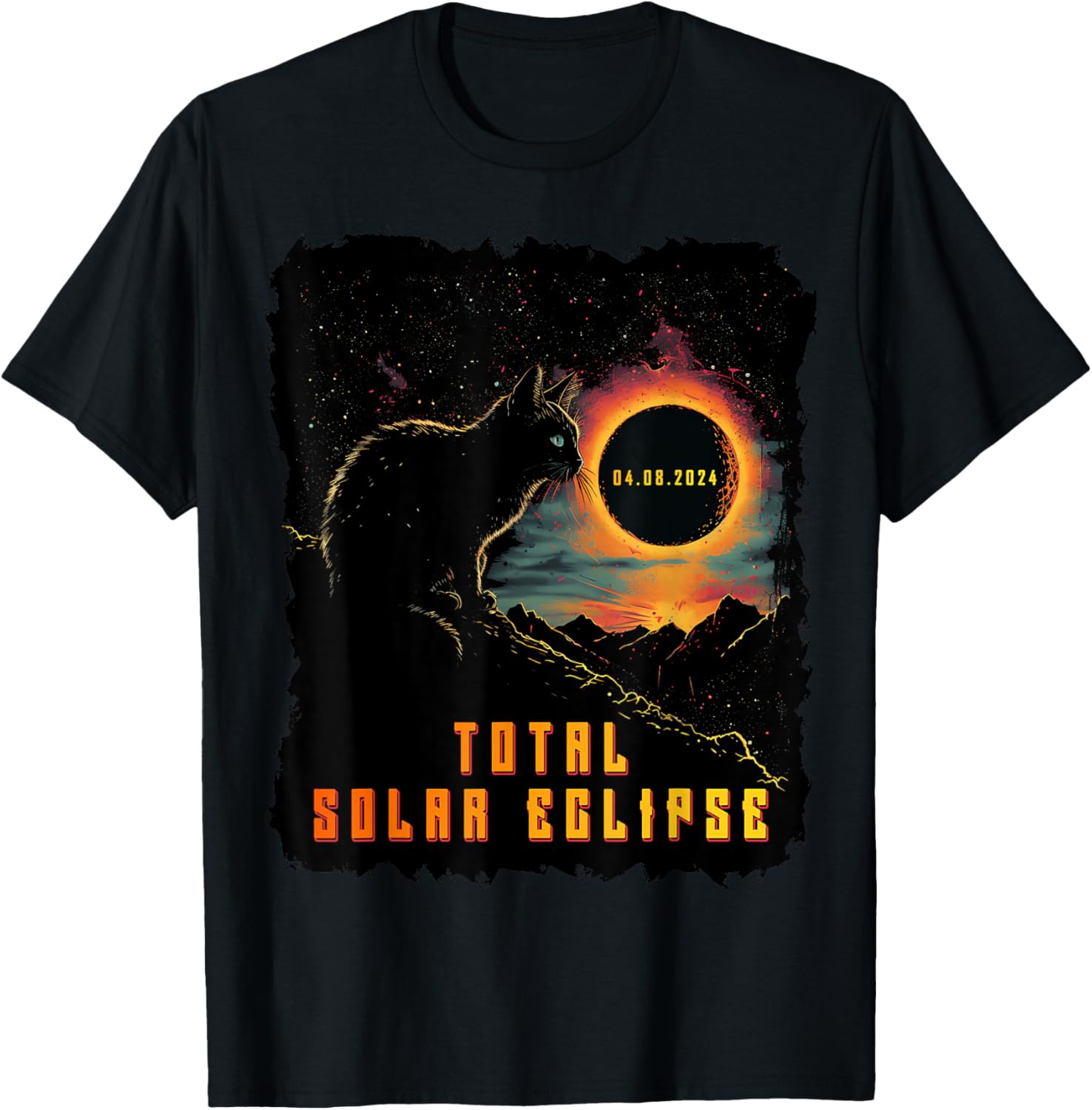 2024 Total Solar Eclipse Cat