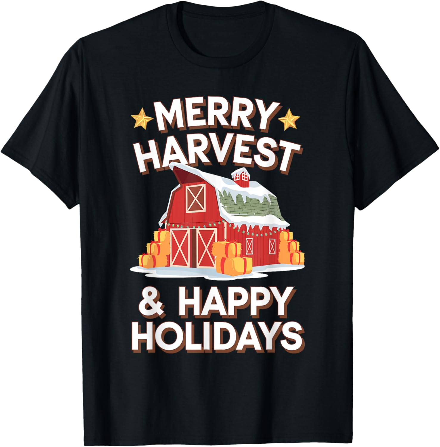 Merry Harvest & Happy Holidays Christmas Farming