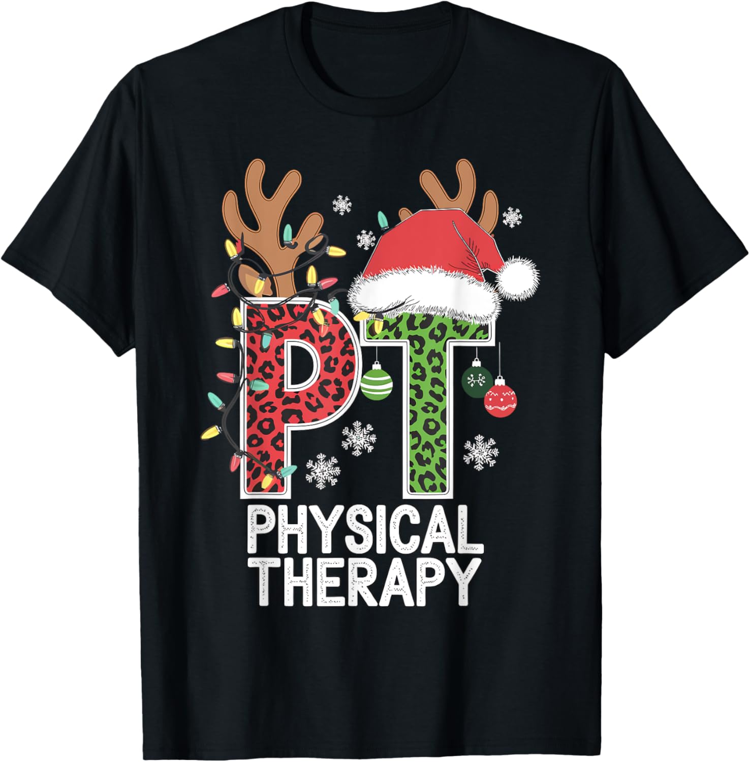 PT Physical Therapist Christmas
