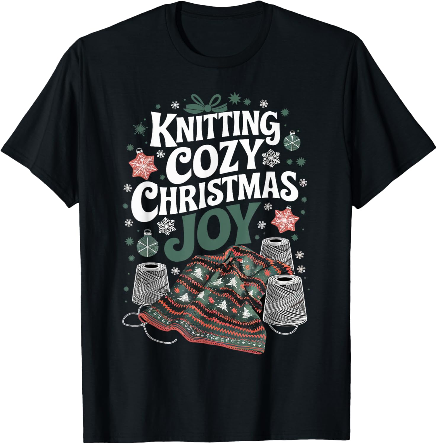 Knitting Cozy Christmas Joy